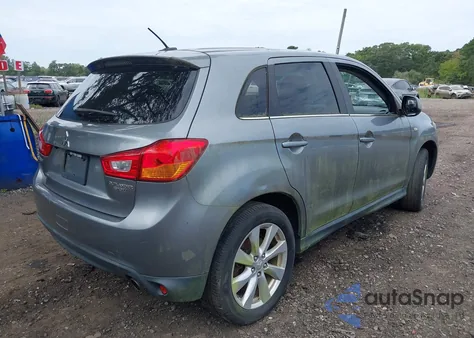 2014 Mitsubishi Outlander Sport Se from USA, damaged, VIN 4A4AR4AU1EE024300